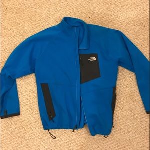 The North Face Light Blue Zip Up Jacket XXL